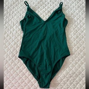 Kona Sol V-Neck One Piece Swimsuit